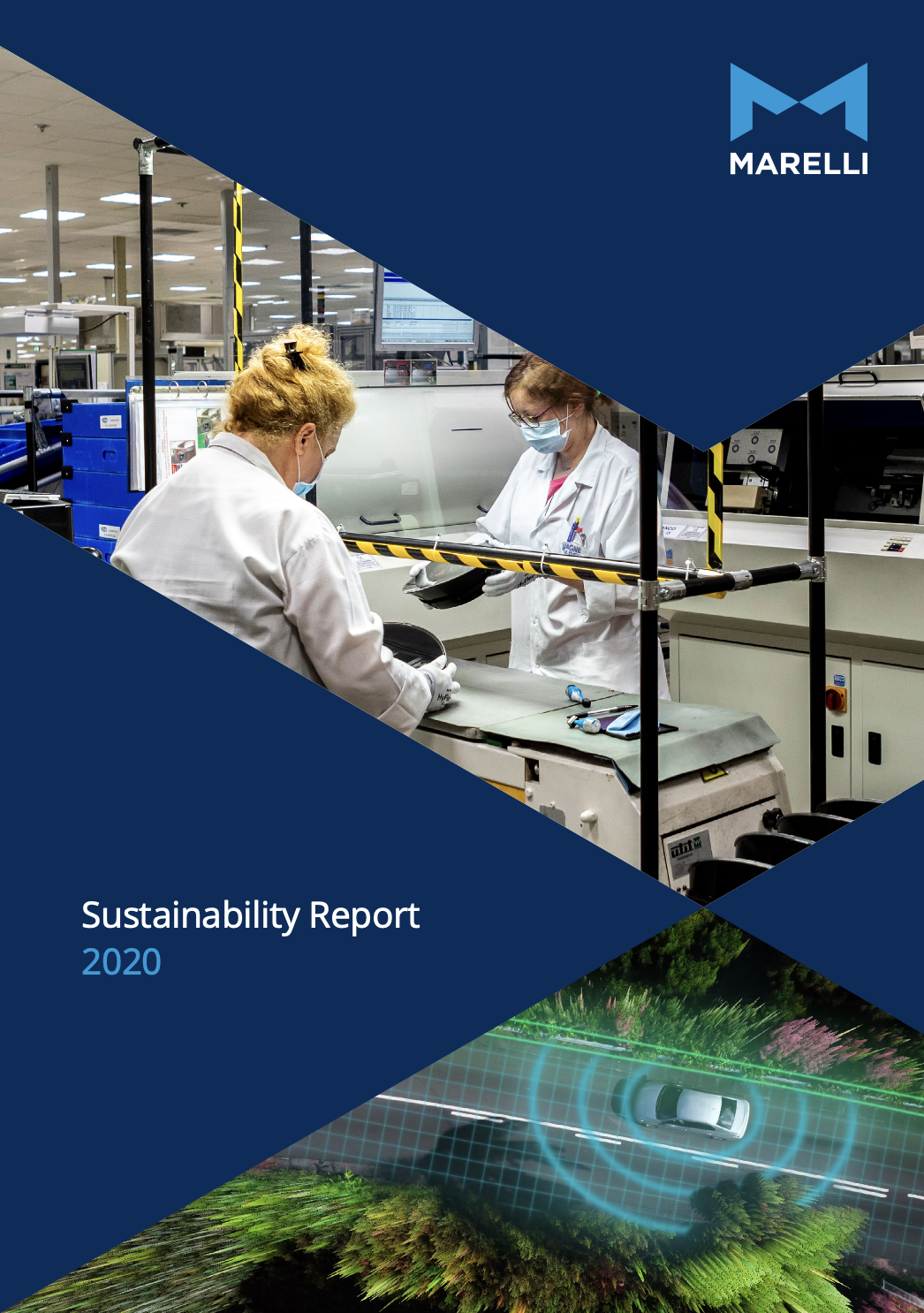 Marelli Sustainability Report 2020 cover