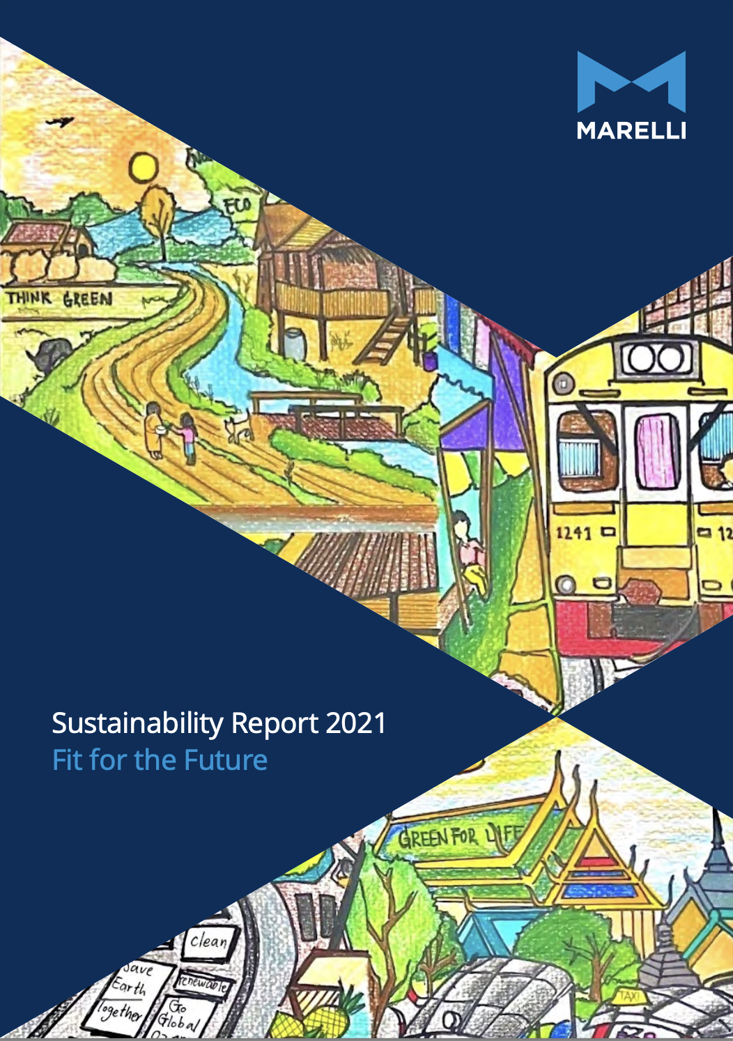 Marelli Sustainability Report 2021 cover