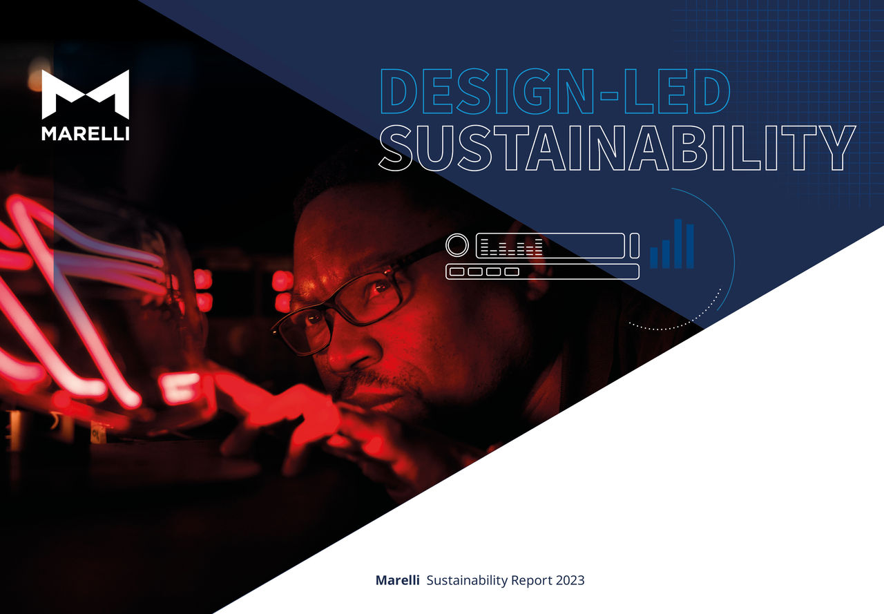 Sustainability box focus background