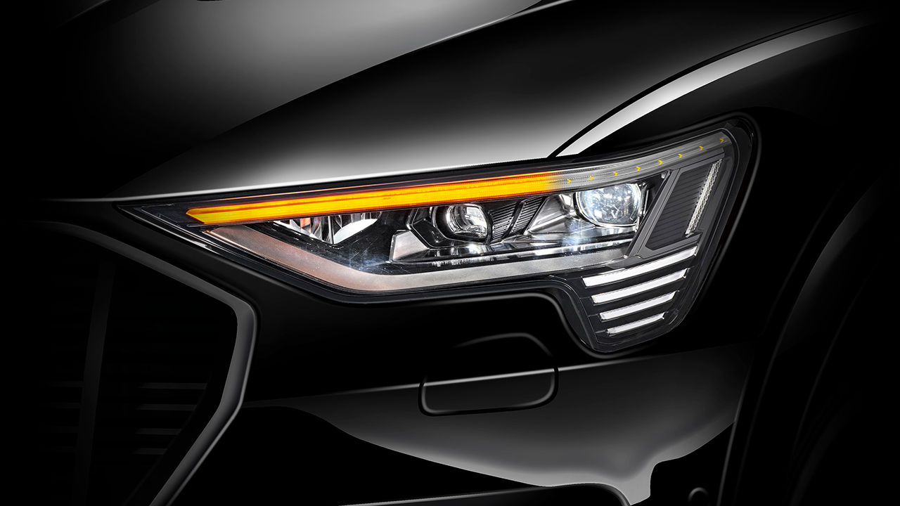 frontal light car
