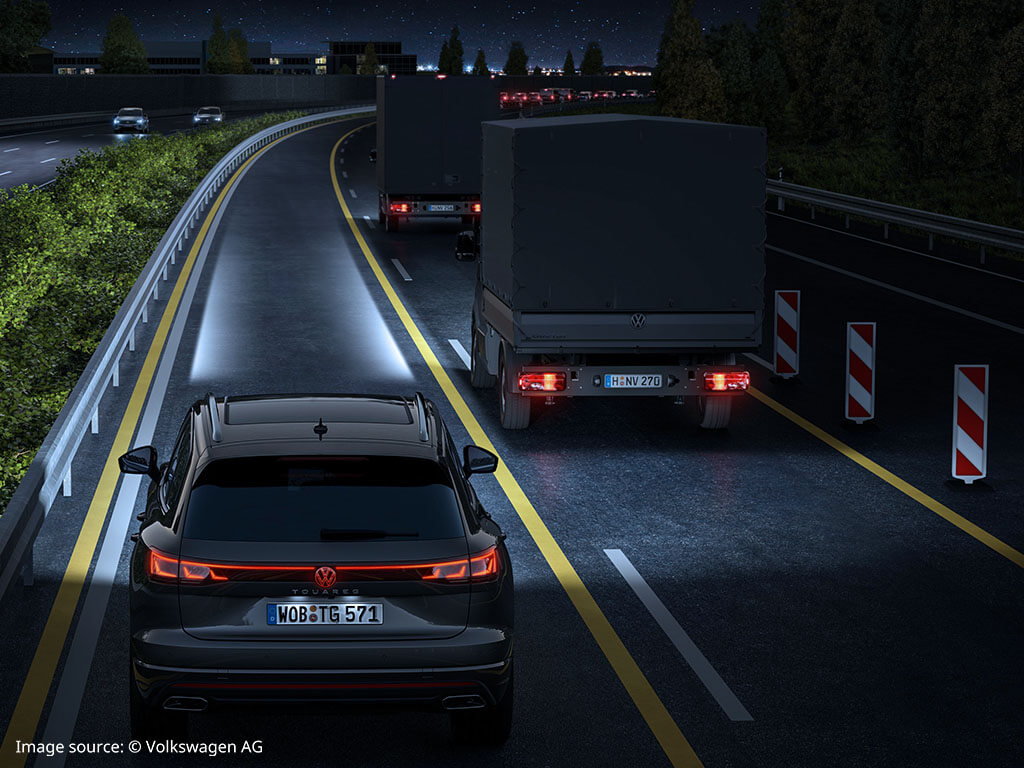 Cars on the road. Image source: © Volkswagen AG